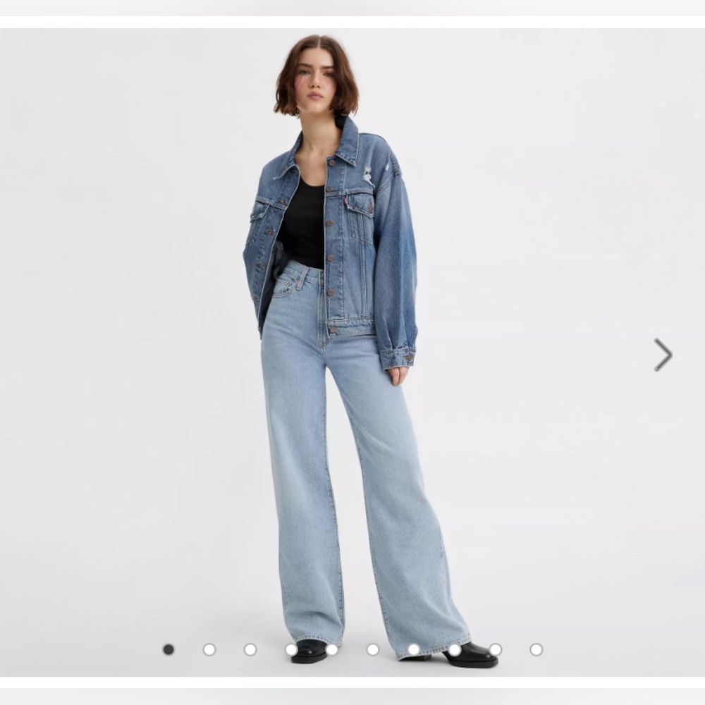 Levis Ribcage Wide Leg